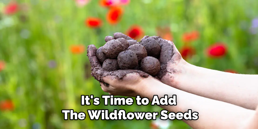 It's Time to Add 
The Wildflower Seeds